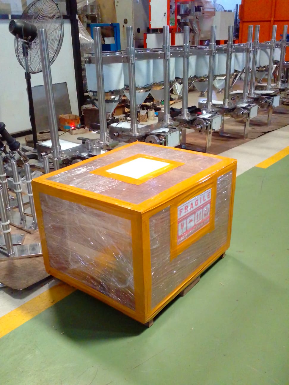 Part Mesin Vertikal Siap Kirim Nigeria